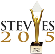 2015 Gold Stevie® Award, New Product and Service category